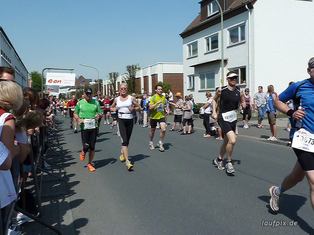 Paderborner Osterlauf 10km Ziel 2011 - 452