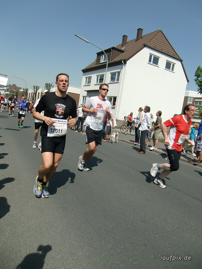 Paderborner Osterlauf 10km Ziel 2011 - 201